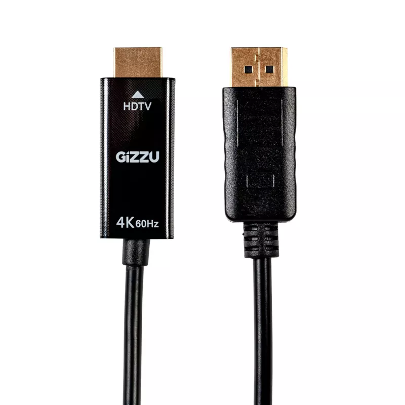 Gizzu 4K60Hz DisplayPort į HDMI laidas 1,5 m