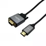 Gizzu Full HD HDMI į VGA laidas (1,8 m) - juodas