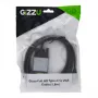 Gizzu Full HD USB-C į VGA adapterio kabelis 1,8 m juodas