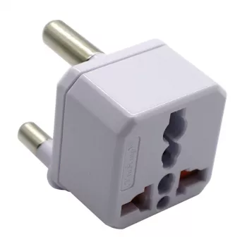 GIZZU GUTASA Universalus kelioninis adapteris su 17W USB-C PD ir dvigubu USB-A