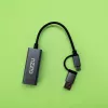Gizzu High Speed Type-C/A Gigabit adapteris Poly
