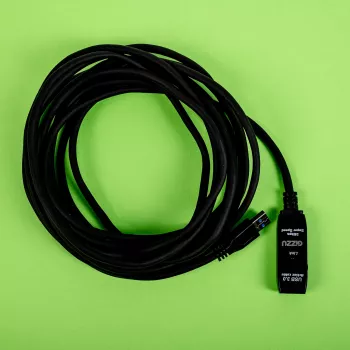 Gizzu USB 3.0 aktyvus prailginimo kabelis 5m - juoda