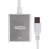 Gizzu USB 3.0 į HDMI adapteris - Full HD 1080p vaizdo išvestis, juoda