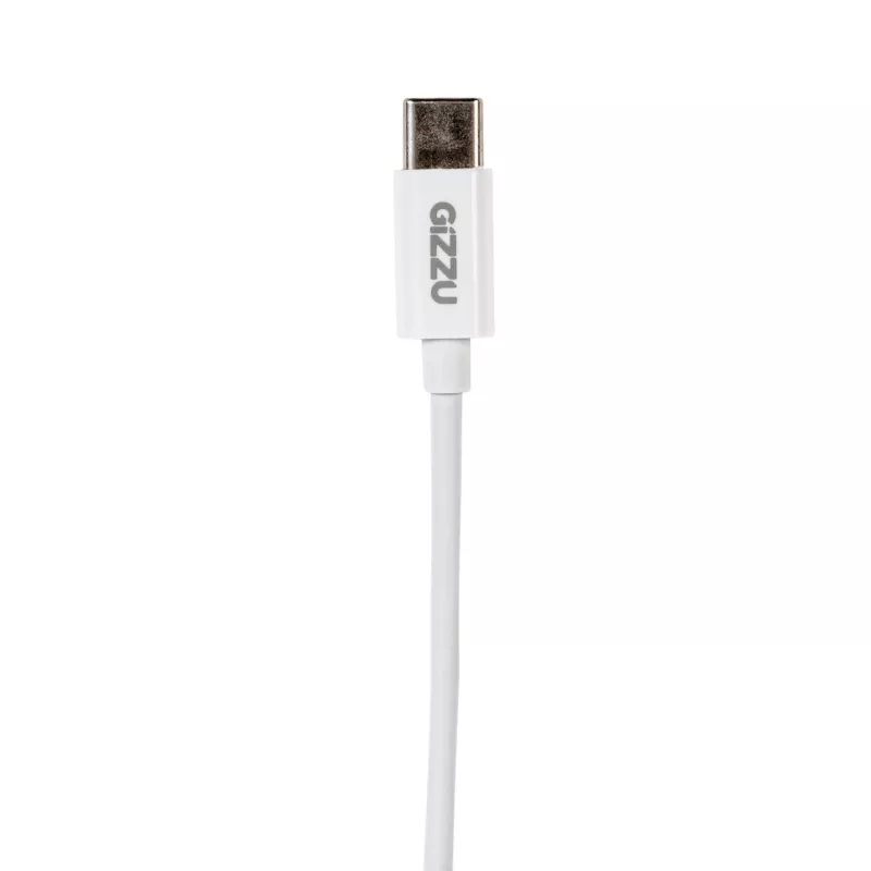 Gizzu USB Type-C į 3,5 mm AUX garso adapteris - baltas