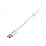 Gizzu USB Type-C į 3,5 mm AUX garso adapteris - baltas