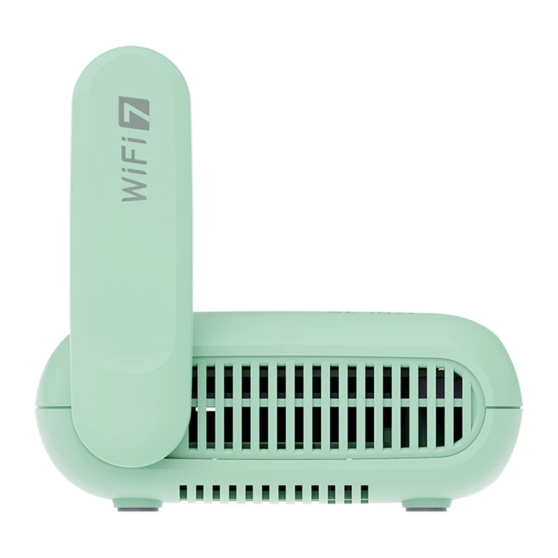 GL.iNet Beryl 7 Wi-Fi 7 maršrutizatorius GL-MT3600BE - dviejų juostų, 2.5G kelių gigabitų, OpenWrt, VPN, USB 3.0, juodas