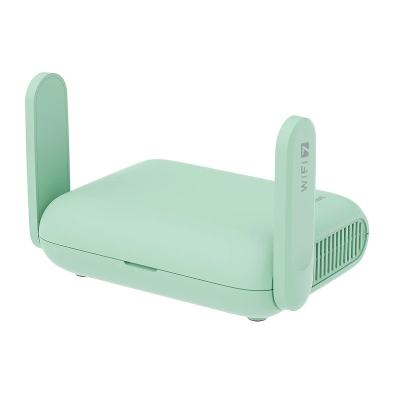 GL.iNet Beryl 7 Wi-Fi 7 maršrutizatorius GL-MT3600BE - dviejų juostų, 2.5G kelių gigabitų, OpenWrt, VPN, USB 3.0, juodas