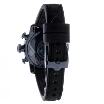 GLAM ROCK GR50112 Miami Women's Swiss Quartz Chronograph Watch 42mm Black Silicone