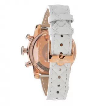 GLAM ROCK Women's Quartz Watch GR32166R 44mm White Silicone Strap
