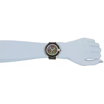 GLAM ROCK Women's Watch GR32018 Miami Collection 44mm Swiss Quartz Stainless Steel Leather Black