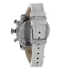 GLAM ROCK Moteriškas Laikrodis GR32153 44mm Šveicariškas Kvarcinis Baltas Perlamutrinis Ciferblatas Baltas Odinis Dirželis