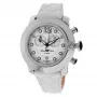 GLAM ROCK Women's Watch GR32153P 44mm Swiss Quartz Stainless Steel Ceramic Bezel Silicone Band Black