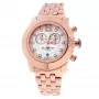 GLAM ROCK Women's Watch GR32180 44mm Swiss Quartz Chronograph White Silicone