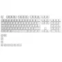 Glorious GPBT Keycaps - 115 PBT klavišų, ISO, ES išdėstymas, Arctic White