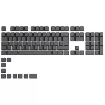 Glorious GPBT Keycaps - 115 PBT klavišų, ISO, ES išdėstymas, Black Ash