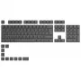 Glorious GPBT Keycaps - 115 PBT klavišų, ISO, ES išdėstymas, Black Ash