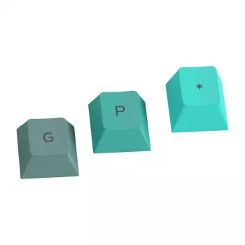 Glorious GPBT Keycaps - 115 PBT klavišų, ISO, ES išdėstymas, Rain Forest