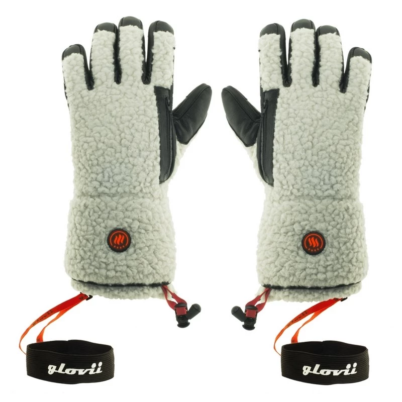 Glovii GS3L Šildomos pirštinės Unisex Juodos