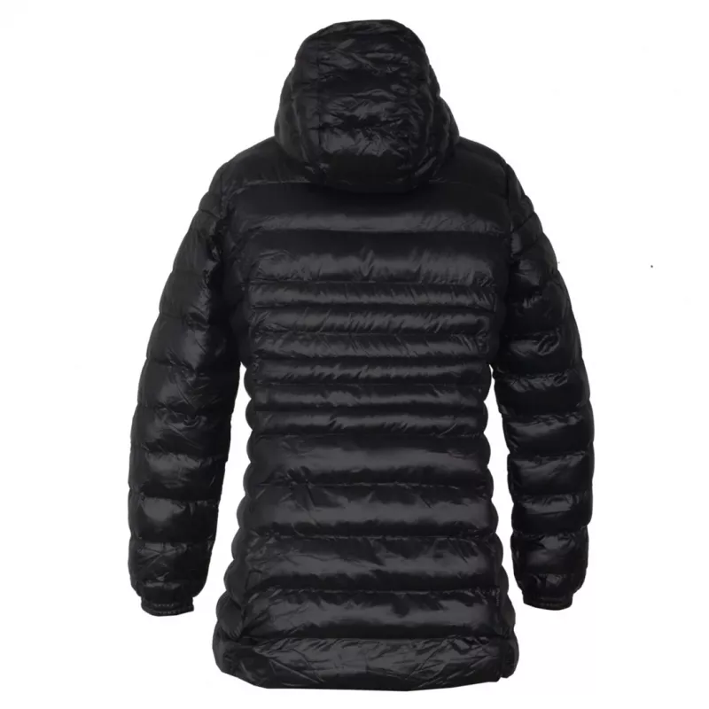 Glovii GTFBL Moteriška šildoma Softshell Striukė su Anglies Pluošto Šildymu, 3 Režimai, Įkraunama Baterija, Juoda