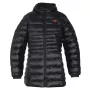 Glovii GTFBL Moteriška šildoma Softshell Striukė su Anglies Pluošto Šildymu, 3 Režimai, Įkraunama Baterija, Juoda