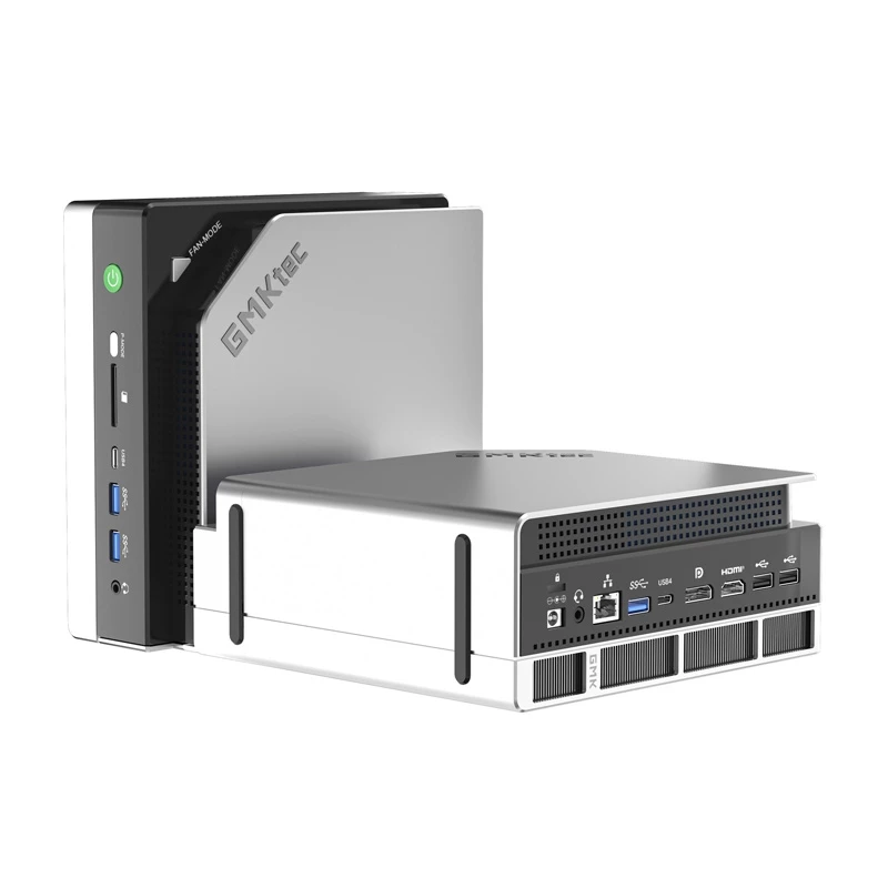 GMKtec EVO-X2 Ryzen AI Max+ 395 Mini PC su 64 GB RAM, 1 TB SSD ir Windows 11 Pro
