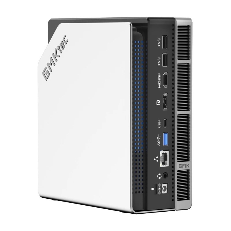 GMKtec EVO-X2 Ryzen AI Max+ 395 Mini PC su 64 GB RAM, 1 TB SSD ir Windows 11 Pro