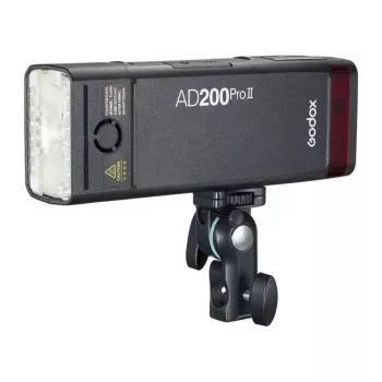 Godox AD200Pro II Pocket Flash rinkinys su plika lempute ir Fresnel galvute, 200Ws, TTL/HSS, 2.4GHz X sistema