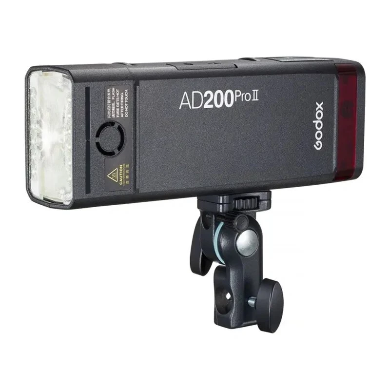 Godox AD200Pro II Pocket Flash rinkinys su plika lempute ir Fresnel galvute, 200Ws, TTL/HSS, 2.4GHz X sistema