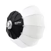 Godox CS-85D 85 cm žibintinė softbox su Bowens tvirtinimu, sulankstomas sferinis difuzorius studijiniams blykstėms ir LED šviesoms