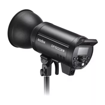 Godox DP600IIIV 600Ws studijos blykstė su 30W LED modeliavimo lempute, 2.4G belaidė X sistema, Bowens tvirtinimas