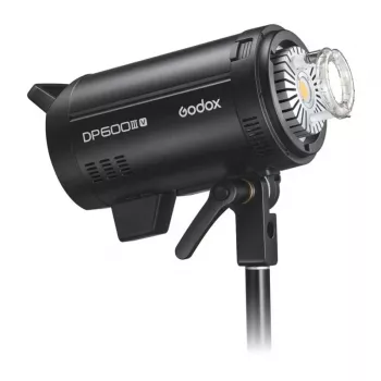 Godox DP600IIIV 600Ws studijos blykstė su 30W LED modeliavimo lempute, 2.4G belaidė X sistema, Bowens tvirtinimas