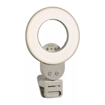 GODOX LR30Bi žiedinė lemputė - 30W dviejų spalvų LED žiedinė lemputė su CRI 96, 2800K-8500K, USB-C PD ir AC adapteriu, išmaniojo telefono laikikliu, veidrodėliu