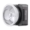 Godox ML40R 40W dvispalvė LED studijos lemputė su Bluetooth valdymu, CRI 96+, 2800K-6500K, tylus ventiliatorius, LCD, maitinimas iš tinklo