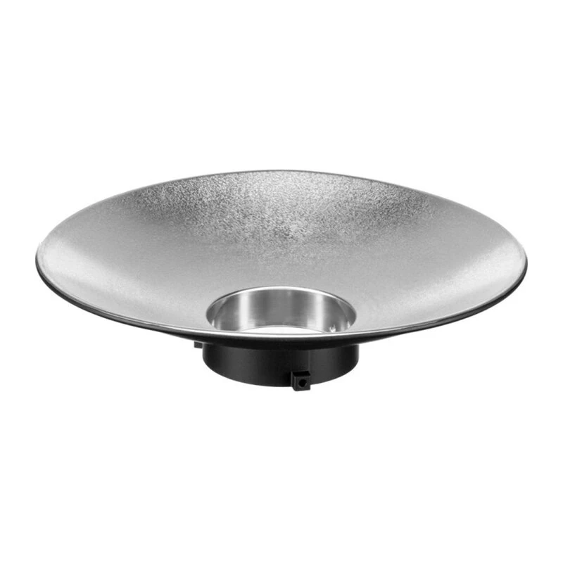 Godox RFT-4 Bowens tvirtinimo standartinis reflektorius (7 inch, 55°, sidabrinis vidus, skėčio laikiklis)
