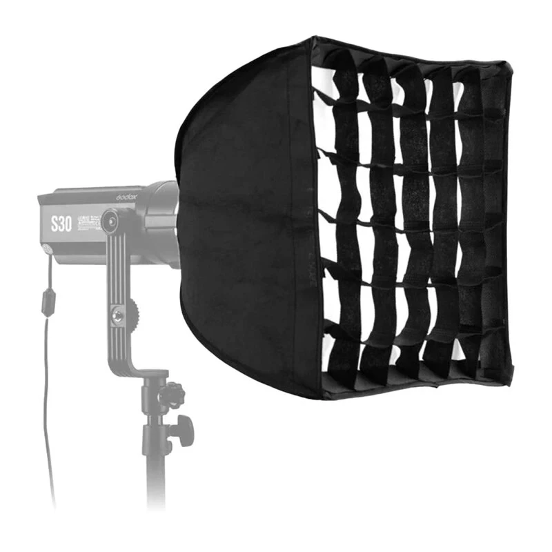 Godox SA-30 Softbox su grotelėmis (30x30 cm), skirtas S30 LED šviesai