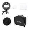 Godox SFUV6060 S tipo speedlite laikiklis su 60x60cm softbox ir nešiojimo krepšio rinkiniu