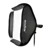 Godox SFUV8080 Softbox 80 x 80 cm su S-Type Speedlite laikikliu ir nešiojimo krepšiu