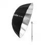 Godox UB-165S 165cm Sidabrinis Gilus Parabolinis Skėtis