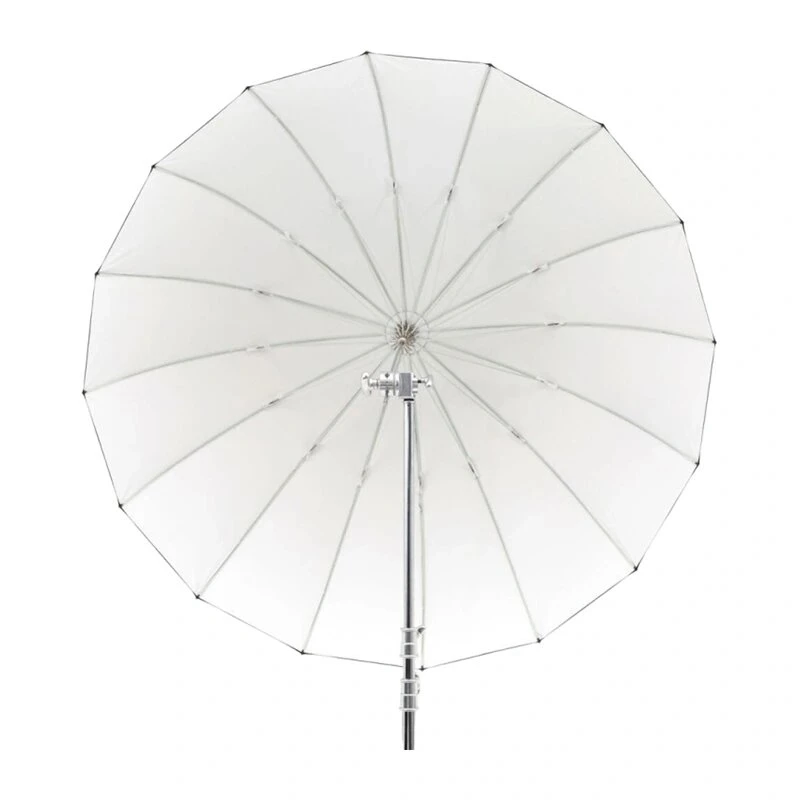 GODOX UB-165W 165cm parabolinis atspindintis skėtis su 16 sidabrinių stipinų ir nešiojimo krepšiu