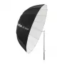 GODOX UB-165W 165cm parabolinis atspindintis skėtis su 16 sidabrinių stipinų ir nešiojimo krepšiu