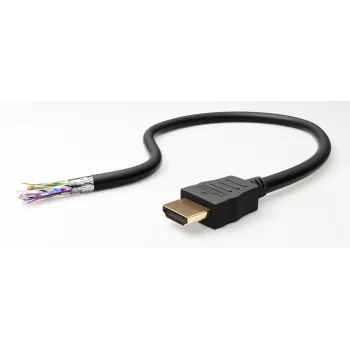 Goobay 80105 minkštas didelės spartos HDMI kabelis su Ethernet - 5 m juodas