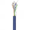 Goobay Cat 6a U/UTP tinklo kabelis, 305 m, vientisas varis, AWG 23, LSZH, mėlynas (96097)