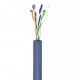 Goobay Cat 6a U/UTP tinklo kabelis, 305 m, vientisas varis, AWG 23, LSZH, mėlynas (96097)