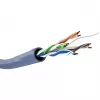 Goobay CAT 6a U/UTP Network Cable 50 m Blue - Solid Copper, AWG 23/1, LSZH (96092)