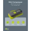 Goobay Tools belaidis oro kompresorius su skaitmeniniu ekranu, 10,3 bar, USB-C įkrovimas, LED apšvietimas, 2000 mAh ličio jonų baterija, komplekte adapteriai ir laikymo krepšys 77827