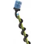 Goobay itin lankstus CAT 6A tinklo kabelis Slim U/UTP juodas - itin trumpi jungtys, 0,25 m, 10 Gbps 74238