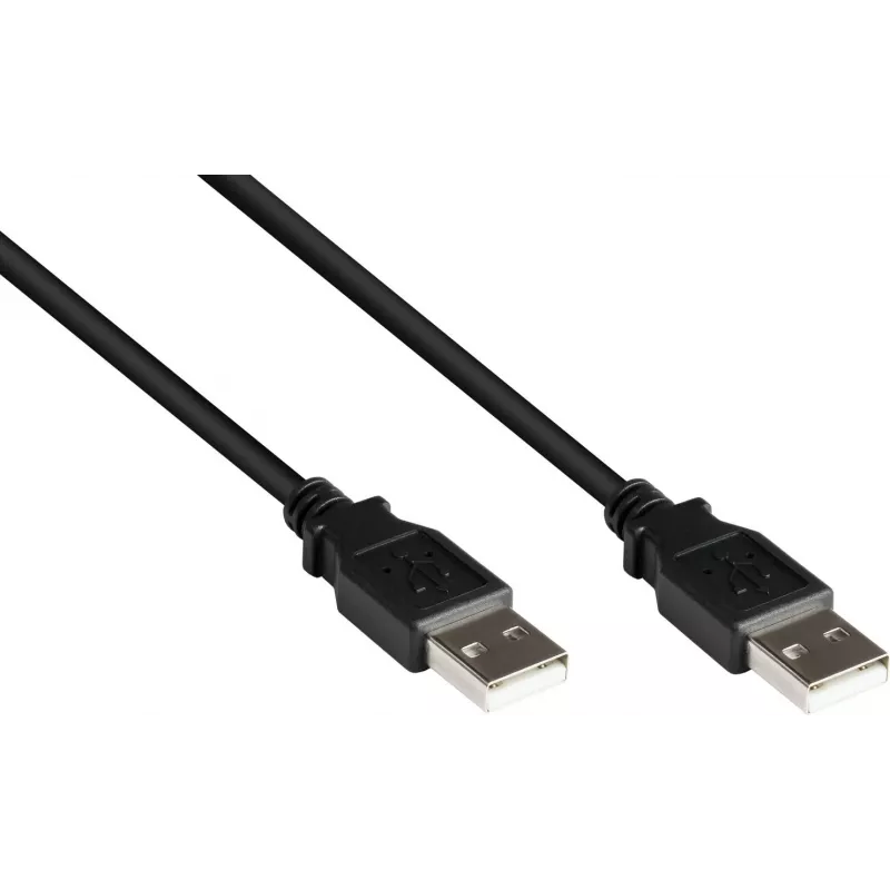 Good Connections Alcasa USB 2.0 kabelis A į A, 0,5 m, juodas