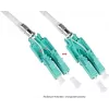Good Connections OM3 Duplex LC/LC Uniboot šviesolaidinis pataisymo kabelis, 50/125µm, LSZH, Aqua, 5m LW-U805LC3