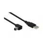 Good Connections USB 2.0 laidas A į kampuotą B, 0,5 m, juodas