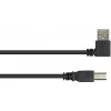 Good Connections USB 2.0 laidas Type-A kampuotas į Type-B - juodas - 0,5 m